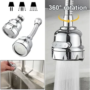 Kitchen Faucet Sprayer 360 Rotating Splashproof Booster Shower Filter Kitchen Water Filter Bathroom Shower  Water Saver